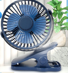Mini Portable USB Clip-On Fan | Silent Rechargeable Personal Desk Fan for Dorms & Travel